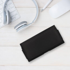 HIT Belt Holster (SIZE XL) skirtas Apple iPhone 15 Pro Max/Samsung A54 5G/A52/S24 Plus/S20 FE design 2 black (167x83 mm) - Image 7