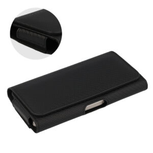 HIT Belt Holster (SIZE XL) skirtas Apple iPhone 15 Pro Max/Samsung A54 5G/A52/S24 Plus/S20 FE design 3 black (167x83 mm) - Image 5