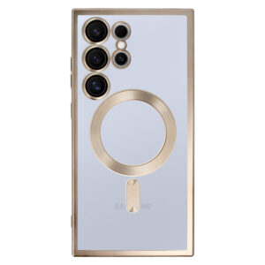Metallic Magsafe dėklas skirtas Samsung Galaxy S24 Titanium - Image 8