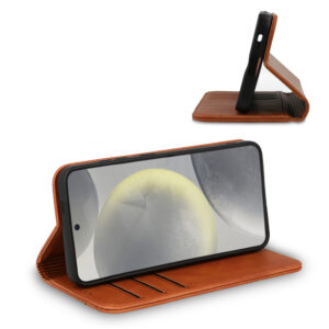 Wonder Prime dėklas skirtas Oppo A78 5G rudos spalvos - Image 6