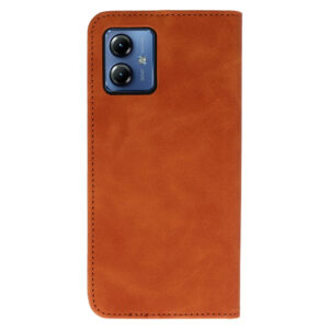 Wonder Prime dėklas skirtas Motorola Moto G14 rudos spalvos - Image 3