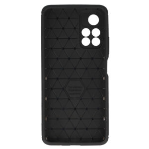 Vennus Carbon Elite dėklas skirtas Xiaomi Redmi Note 11 5G/Note 11S 5G/Poco M4 Pro 5G juodos spalvos - Image 3