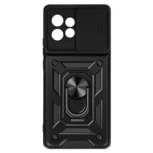 Slide Camera Armor dėklas skirtas Motorola Edge 40 Pro 5G juodos spalvos - Image 2