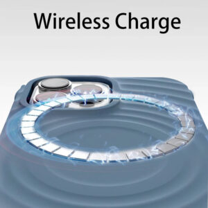 Tel Protect Wave Magsafe dėklas skirtas Xiaomi 14 mėlynos spalvos - Image 5