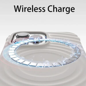 Tel Protect Wave Magsafe dėklas skirtas Apple iPhone 15 Pro Max pilkos spalvos - Image 5