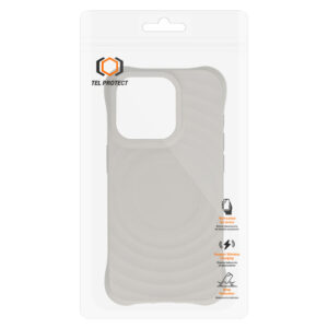 Tel Protect Wave Magsafe dėklas skirtas Apple iPhone 15 Pro pilkos spalvos - Image 7