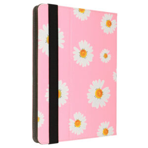 Wonder Canvas planšetės dėklas 10 colių pink daisies - Image 3
