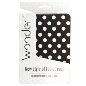 Wonder Canvas planšetės dėklas 13 colių black polka-dot - Image 9