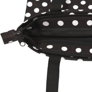 Pirkinių krepšys Wonder pattern 2 black polka-dot - Image 3