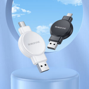 Borofone Belaidis įkroviklis BQ31 Portable 2,5W skirtas iWatch 1-9, SE/SE2, Samsung Ultra/Ultra2 juodos spalvos - Image 5