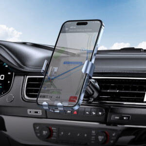 Borofone automobilinis laikiklis BH118 Refined gravity to air vent juodos spalvos - Image 8