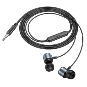 Borofone Ausinės BM93 Platinum su mikrofonu pilkos spalvos - Image 3