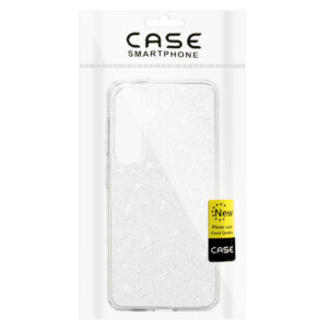 Crystal Glitter dėklas skirtas Samsung Galaxy A14 4G/5G sidabro spalvos - Image 6
