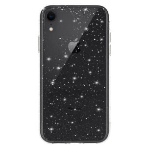 Crystal Glitter dėklas skirtas Apple iPhone XR (6,1") sidabro spalvos - Image 2