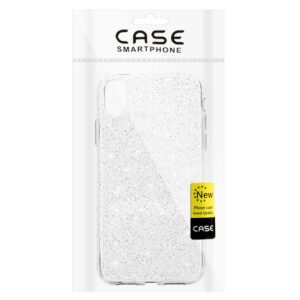 Crystal Glitter dėklas skirtas Apple iPhone XR (6,1") sidabro spalvos - Image 6