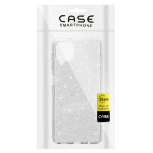 Crystal Glitter dėklas skirtas Samsung Galaxy A12 sidabro spalvos - Image 6