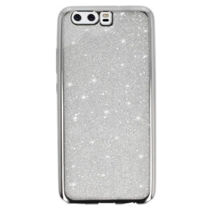 Elektro Glitter dėklas skirtas Huawei P10 sidabro spalvos - Image 2