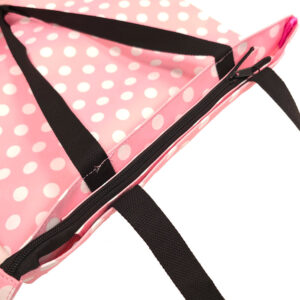 Pirkinių krepšys Wonder pattern 2 light pink polka-dot - Image 3
