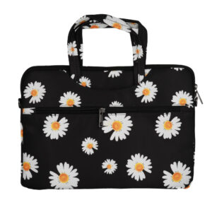 Wonder nešiojamo kompiuterio krepšys 15-16 colių black daisies - Image 3