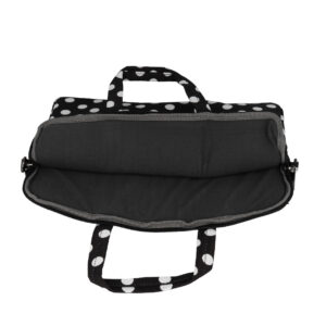 Wonder nešiojamo kompiuterio krepšys 17 colių black polka-dot - Image 5