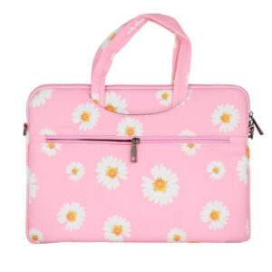 Wonder nešiojamo kompiuterio krepšys 17 colių pink daisies - Image 3