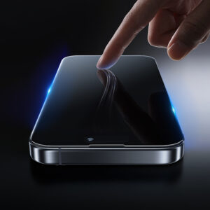 Borofone Apsauginis stiklas BF7 Diamond Armor Full Screen Anti-spy skirtas Apple iPhone 16 Pro Max - 10 vnt - Image 6