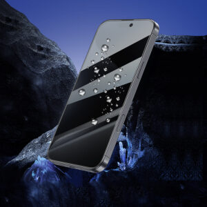 Borofone Apsauginis stiklas BF7 Diamond Armor Full Screen Anti-spy skirtas Apple iPhone 16 Pro Max - 10 vnt - Image 7