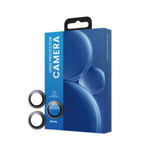 Benks Apsauginis stiklas DR Sapphire Lens Protector kameros apsauga skirta Apple iPhone 16/16 Plus (lens 2 vnt) silver - Image 6