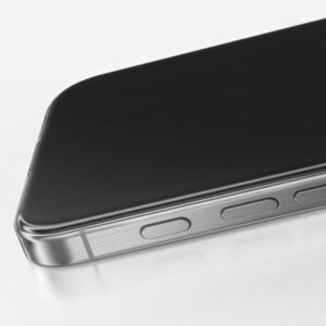 Benks Apsauginis stiklas Glass Warrior HD skirta Apple iPhone 16 Pro black - Image 7