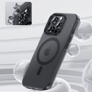 Benks Magnetic Lucid Armor dėklas (0063) Apple iPhone 16 pilkos spalvos - Image 6
