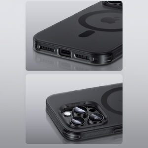 Benks Magnetic Lucid Armor dėklas (0063) Apple iPhone 16 pilkos spalvos - Image 7