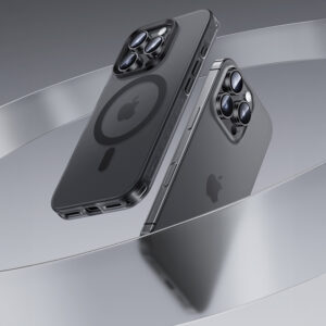 Benks Magnetic Lucid Armor dėklas (0066) Apple iPhone 16 Pro Max pilkos spalvos - Image 3
