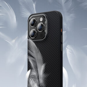 Benks Magnetic Armor Pro Kevlar dėklas Metal Frame 600D Apple iPhone 16 Plus juodos spalvos - Image 7