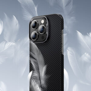 Benks Magnetic Armor Air Kevlar dėklas PC Frame 600D Apple iPhone 16 Plus juodos spalvos - Image 6