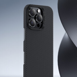 Benks Magnetic Armor Air Kevlar dėklas PC Frame 600D Apple iPhone 16 juodos spalvos - Image 4