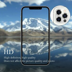 Apsauginis stiklas HARD DIAMOND skirtas kamerai (lešiui) Apple iPhone 16 Pro/16 Pro Max grey (3 vnt) - Image 8