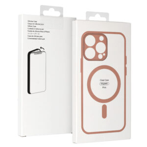 Acrylic Color Magsafe dėklas skirtas Apple iPhone 16 Pro light rožinės spalvos - Image 6