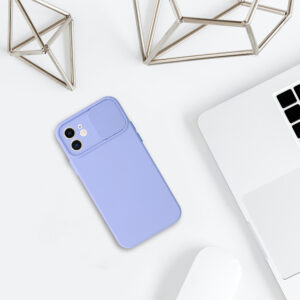 Camshield Soft dėklas skirtas Apple iPhone 12 Light violetinės spalvos - Image 6