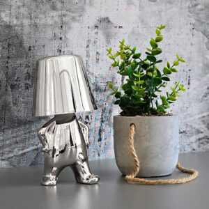 Naktinis šviestuvas Silver Man design F - Image 2