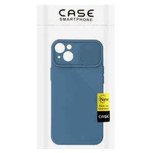 Camshield Soft dėklas skirtas Apple iPhone 14 mėlynos spalvos - Image 5