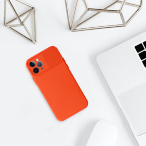Camshield Soft dėklas skirtas Apple iPhone 11 Pro oranžinės spalvos - Image 5