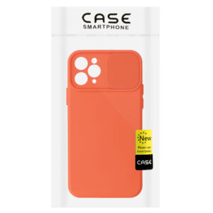 Camshield Soft dėklas skirtas Apple iPhone 11 Pro oranžinės spalvos - Image 6
