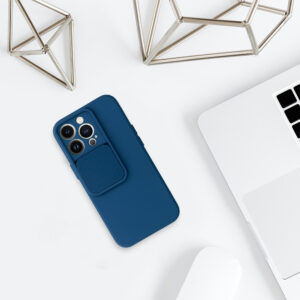 Camshield Soft dėklas skirtas Apple iPhone 13 Pro Max mėlynos spalvos - Image 5