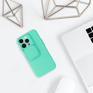 Camshield Soft dėklas skirtas Apple iPhone 13 Pro mėtų spalvos - Image 5
