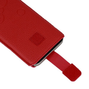 WONDER Deko maišelis telefonui (Dydis XL) Apple iPhone 14/14 Pro/Apple iPhone 15/15 Pro/Samsung S23/S23 Plus/S24/S24 Plus/A15/A54 5G raudonos spalvos - Image 5