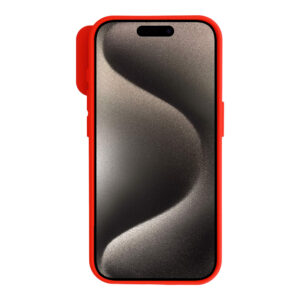 Camshield Soft dėklas skirtas Apple iPhone 15 Pro Red - Image 3