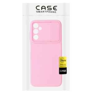 Camshield Soft dėklas skirtas Samsung Galaxy A14 4G/5G Light rožinės spalvos - Image 8