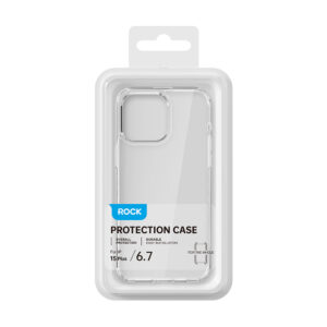 Rock Pure Series dėklas skirtas Apple iPhone 16 Pro Max skaidrus - Image 9