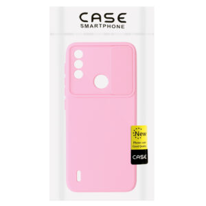 Camshield Soft dėklas skirtas Motorola Moto E7 Power/E7i Power Light rožinės spalvos - Image 8