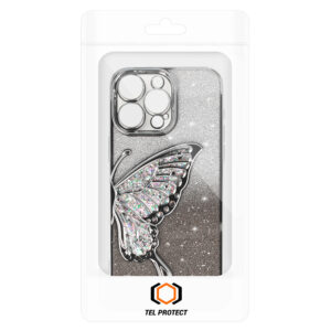 Tel Protect Butterfly Water dėklas skirtas Apple iPhone 14 Pro Max sidabro spalvos - Image 6